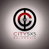 City 5x5 logo χορηγού